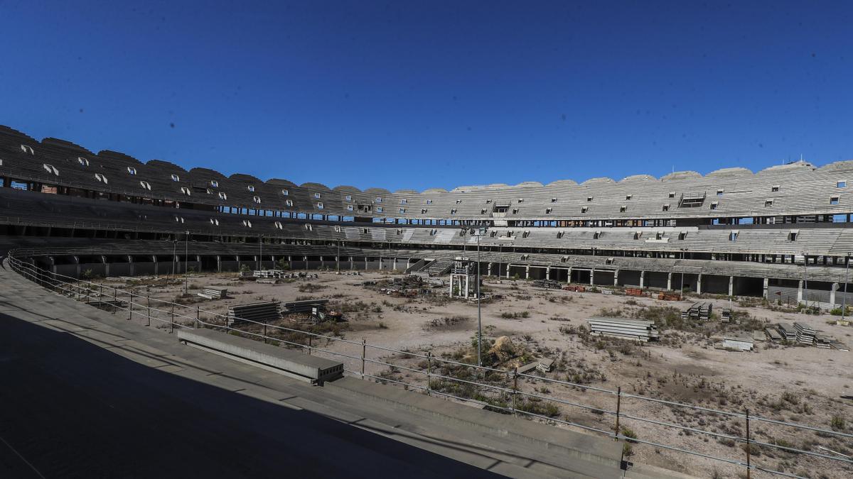 El Nuevo Mestalla sigue parado