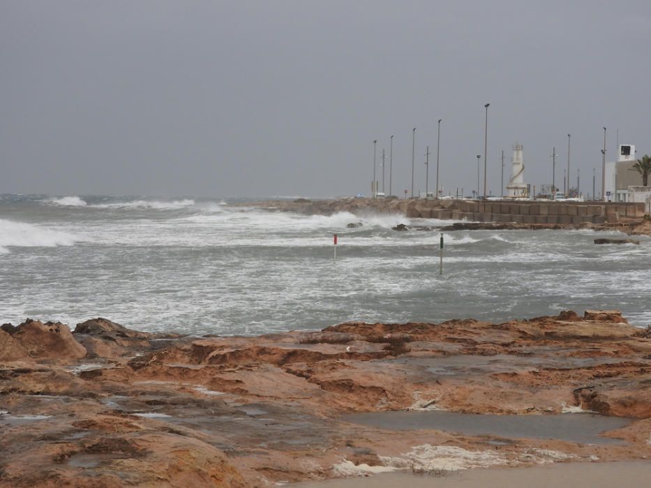 Temporal en Formentera.