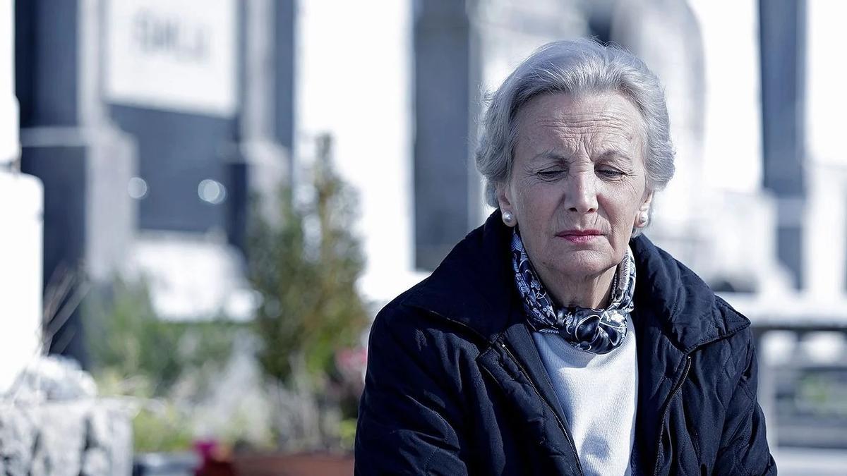 Irureta, en el papel de Bittori en la serie 'Patria'