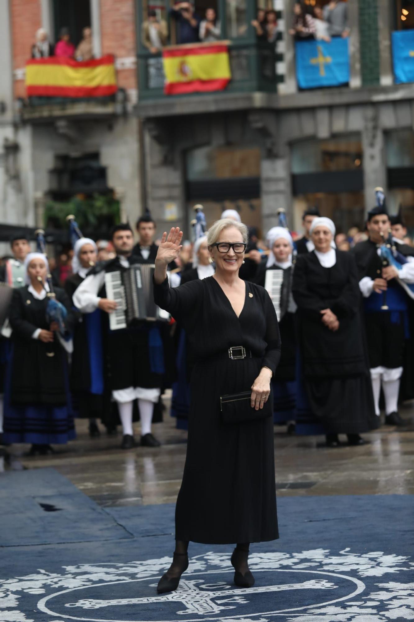 EN IMÁGENES: Así fue la alfombra azul de los Premios Princesa de Asturias 2023