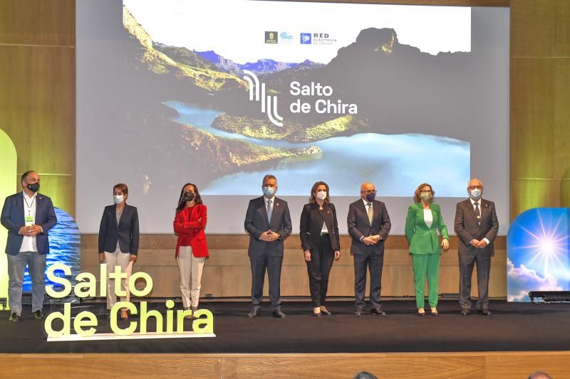 Acto de inicio de las obras de Salto de Chira