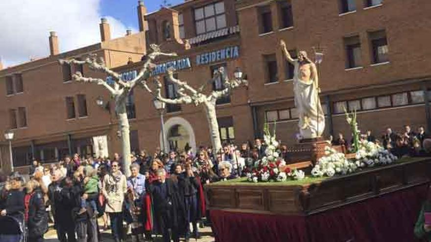 Procesión de Villalpando, organizada por la Cofradía de la Soledad.