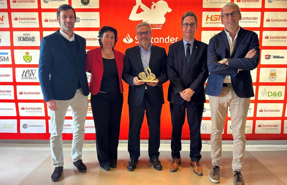 El Santander Golf Tour, presentado en Peralada Golf