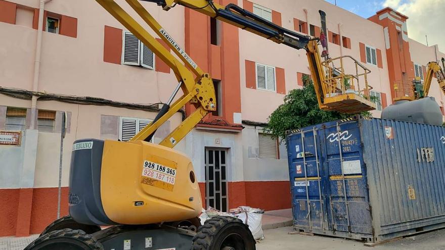 Los impagos, causa de los retrasos en la rehabilitación de las viviendas de San José de Las Longueras de Telde