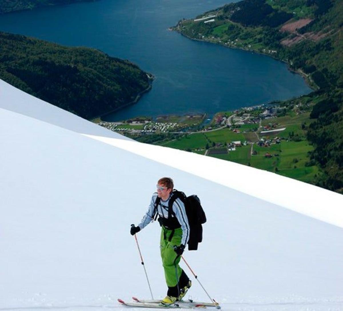 Stryn, esquí en verano