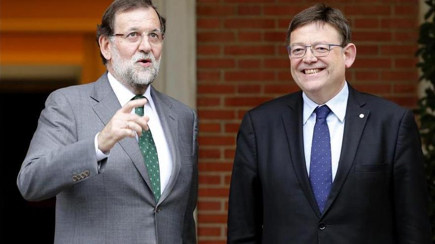 Rajoy recibirá a Puig el próximo jueves en la Moncloa