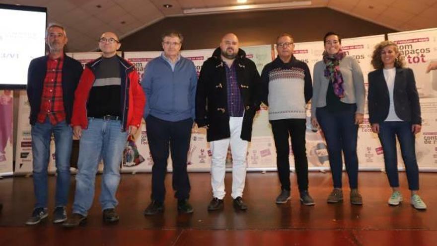 Miembros de la junta de gobierno del consorcio zonal de residuos.