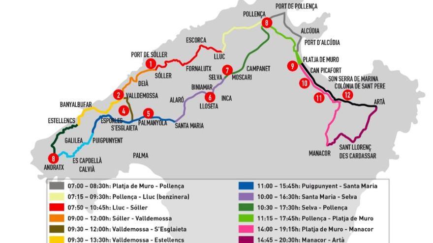 Radrennen blockiert am Samstag viele Straßen auf Mallorca