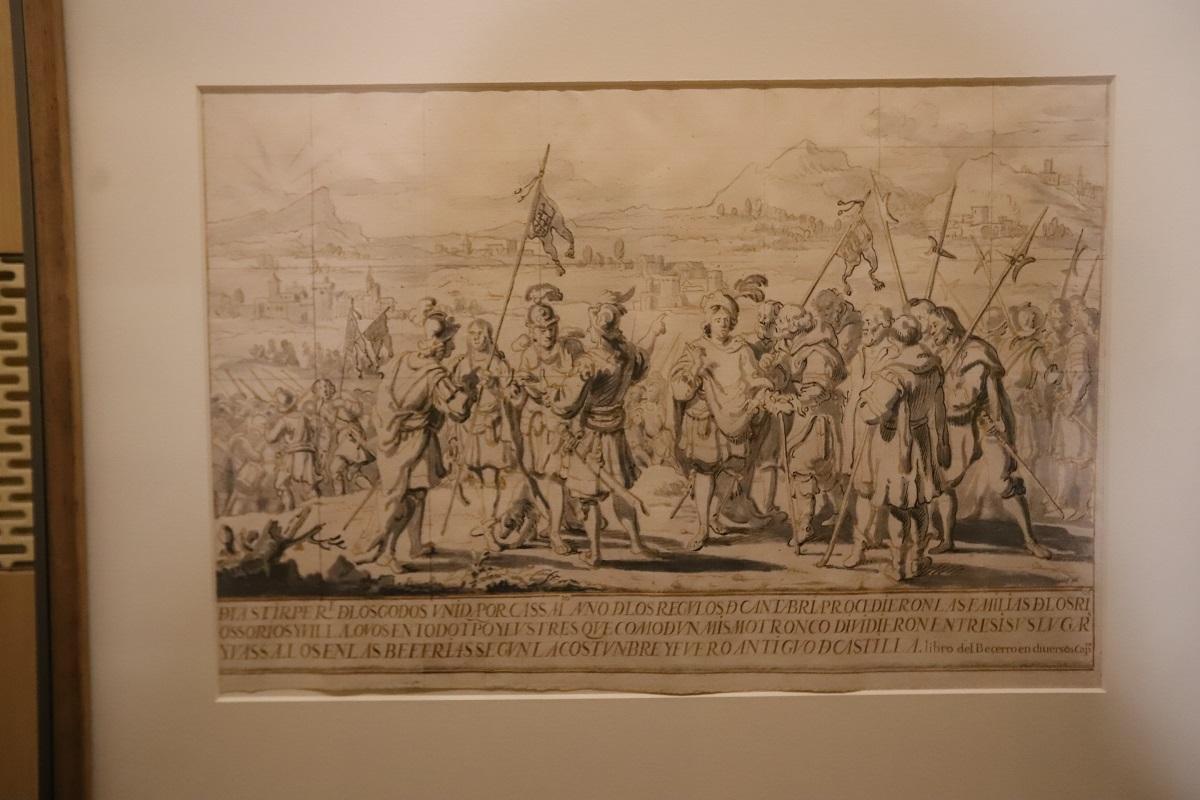 Exposición dedicada a los dibujos madrileños de la época barroca en el Museo de Bellas Artes de Córdoba.