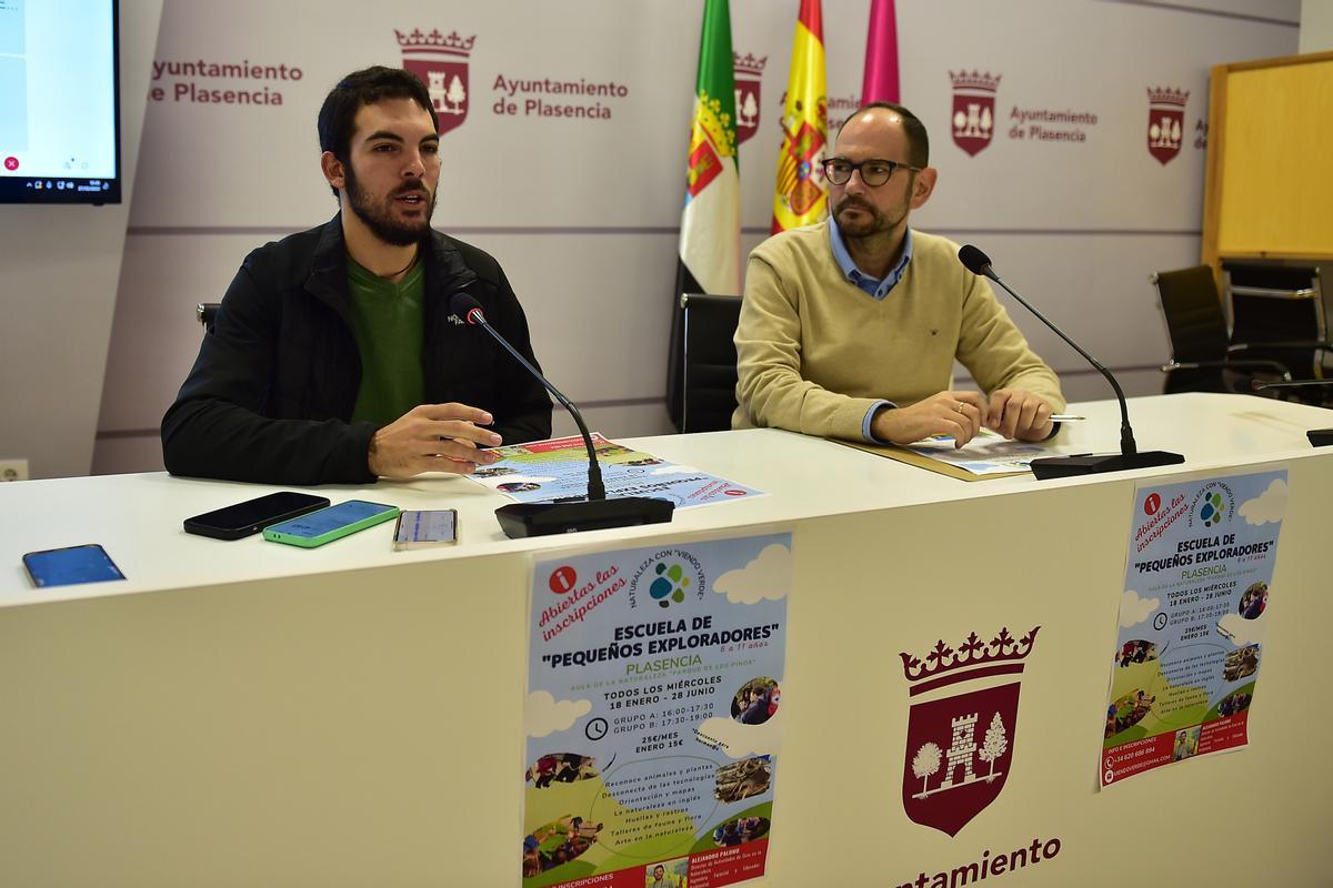 Presentación de la escuela de pequeños exploradores de Plasencia.