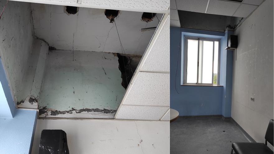 Novo incidente no Hospital Gil Casares: un teito despréndese sobre un usuario