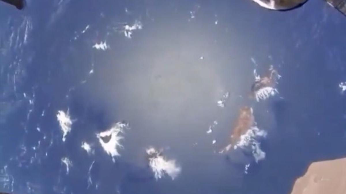 Así se vio Canarias desde la nave Orión de la misión Artemis II