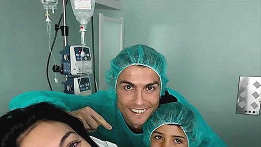 Cristiano y Geo ya son padres de una niña