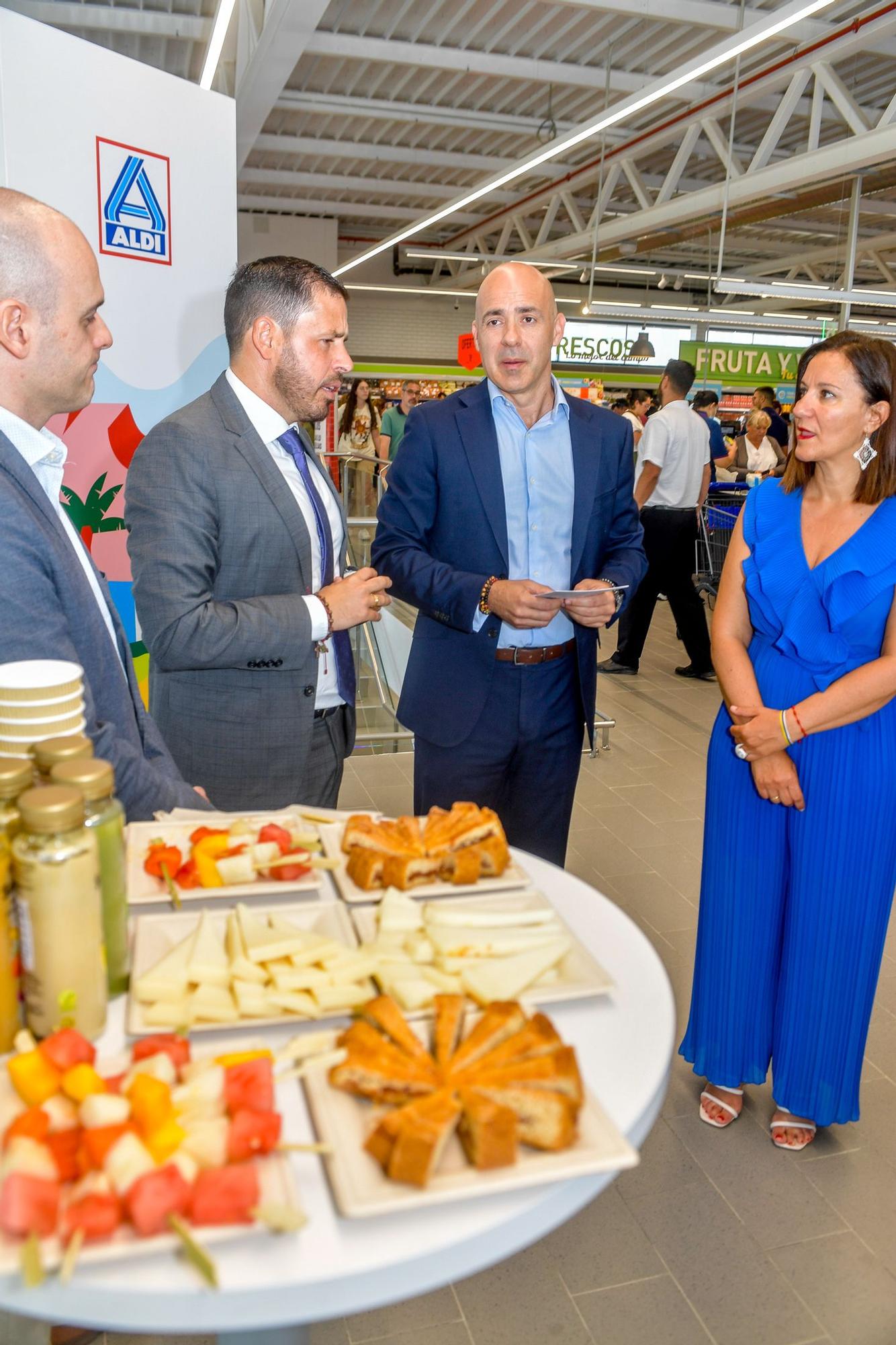 Inauguración del ALDI en Telde