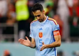 Sergio Busquets anuncia que deja la selección española