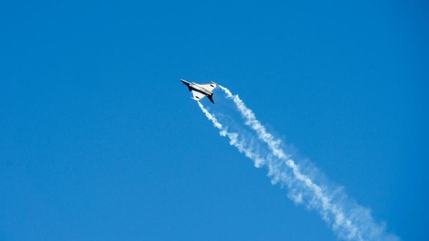 Las Fuerzas Aéreas siguen a un caza ruso que voló desde Gijón hasta Cádiz