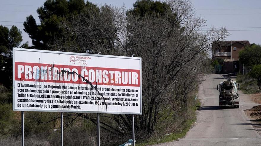 Las urbanizaciones ilegales de Mejorada del Campo, las más grandes de Madrid