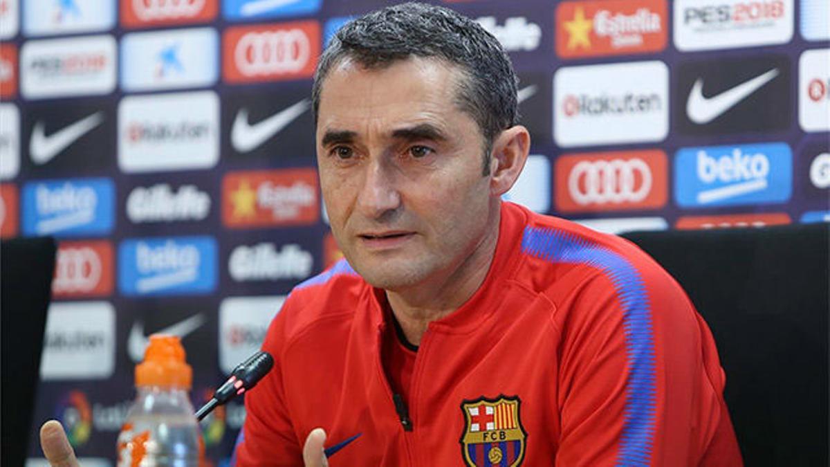 Valverde pasa de las opiniones sobre las rotaciones de Messi