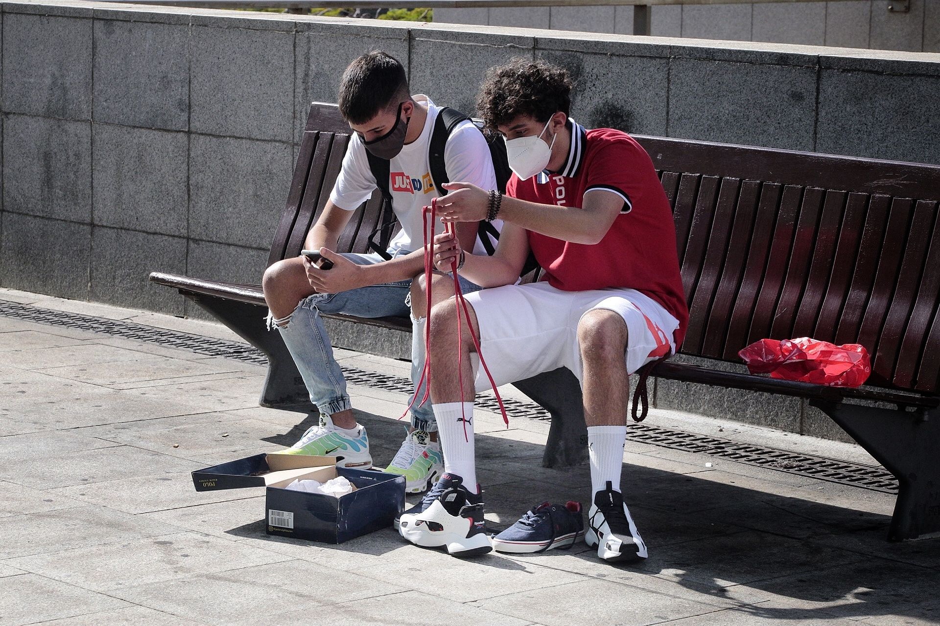 Primer día de rebajas en Santa Cruz de Tenerife