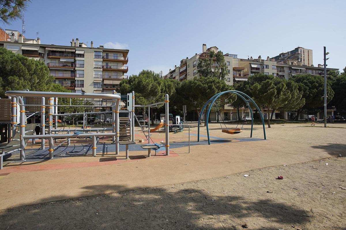 El parc de la Massana de Salt, en una imatge d'aquesta setmana.