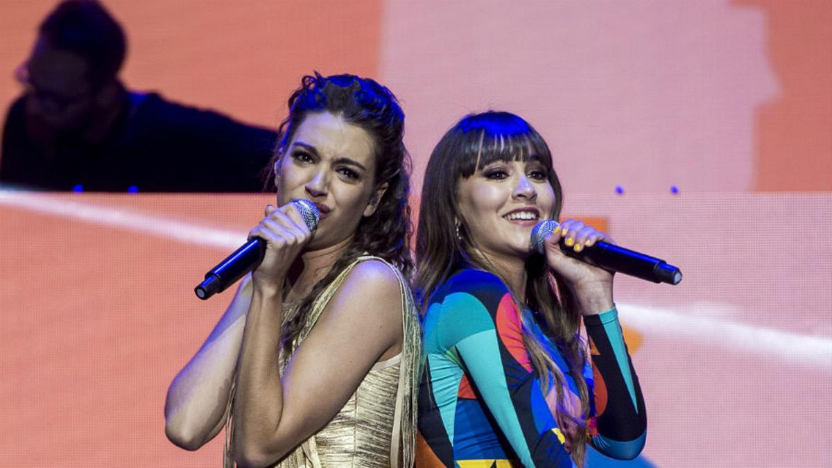 Ana Guerra y Aitana Ocaña en el '40 Primavera Pop'