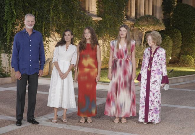 Las imágenes de la recepción de la Familia Real en Marivent