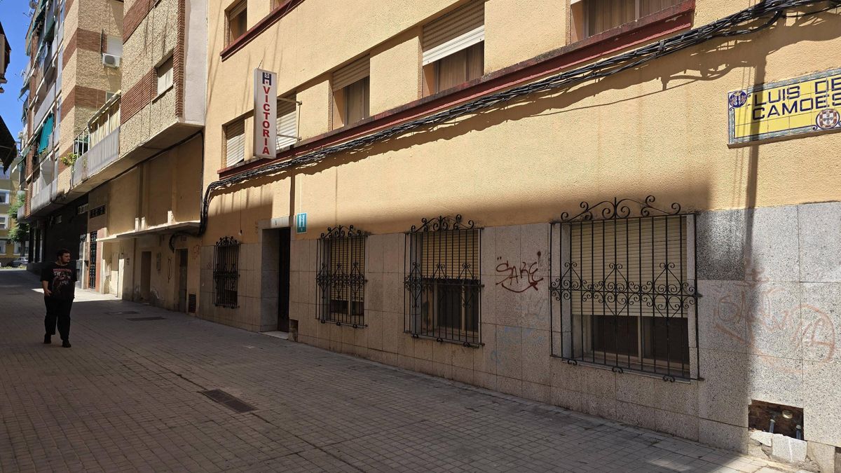 Calle Luis de Camoes, donde se ha tenido lugar el suceso.