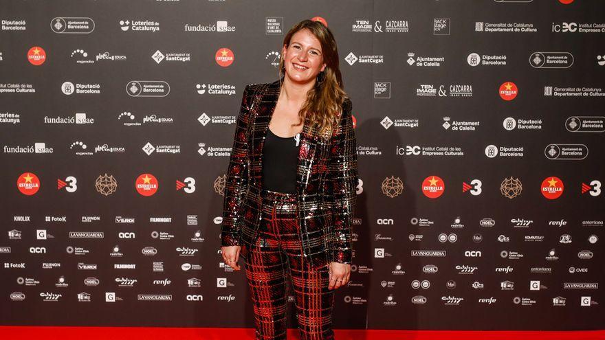 Clara Roquet, directora y guionista de &#039;Libertad&#039;,  en la alfombra roja.