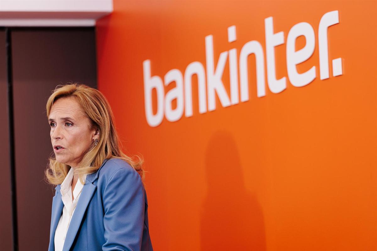 La consejera delegada de Bankinter, Gloria Ortiz.