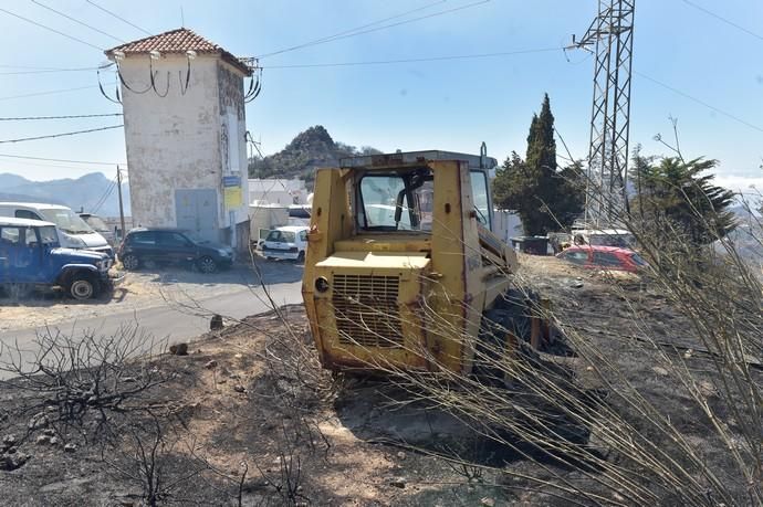 11-08-2019 Artenara. Segundo día del incendio en la cumbre  | 11/08/2019 | Fotógrafo: Andrés Cruz