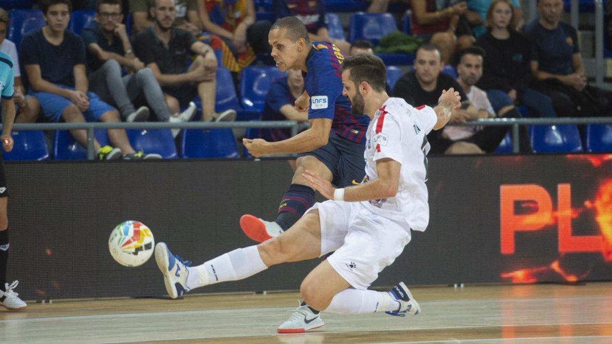 Ferrao es una de las bazas del Barça Lassa en la UEFA Futsal Cup