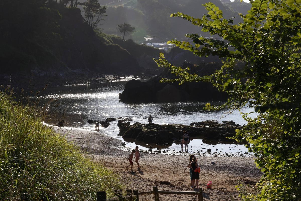 La playa de Huelgues