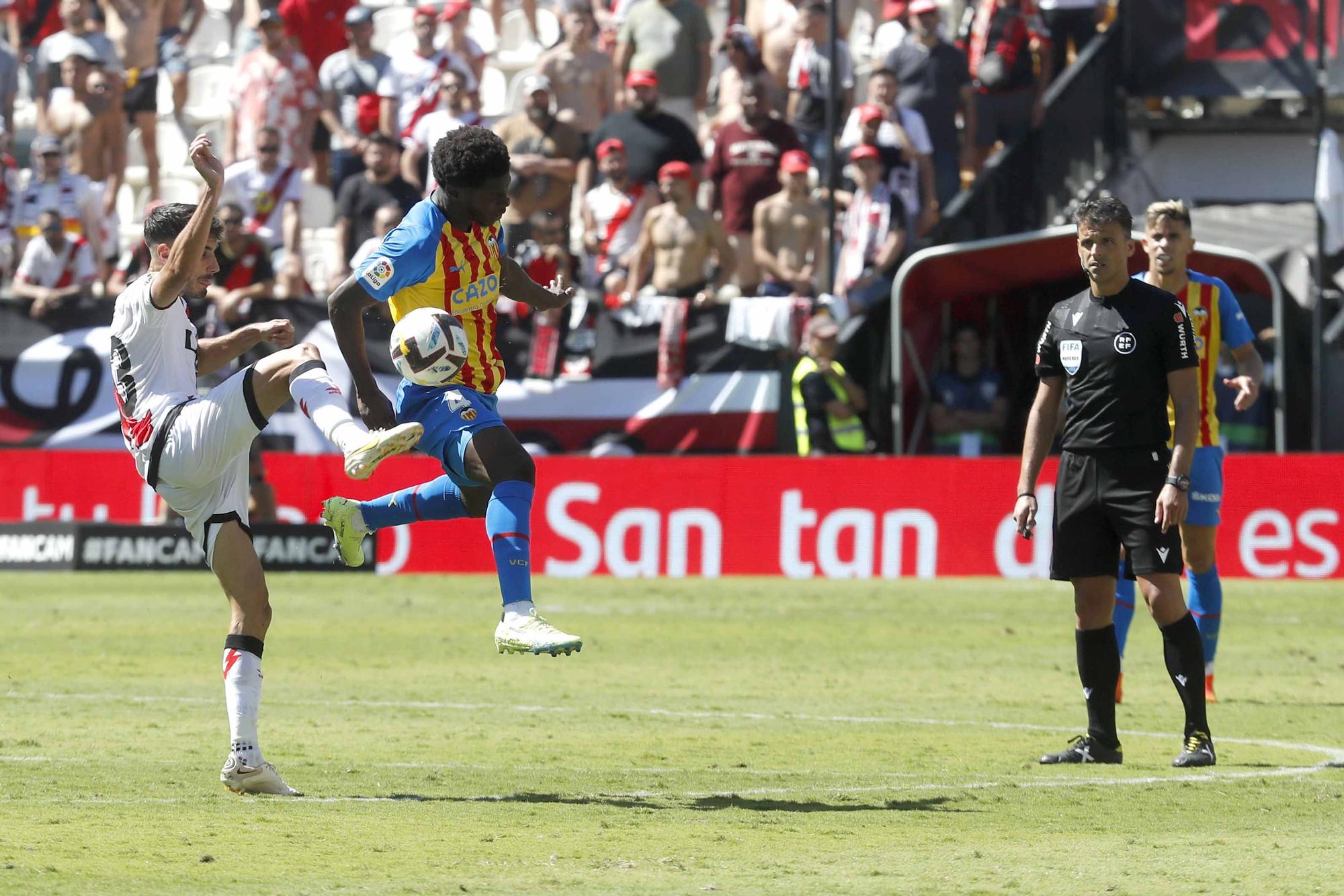 El Rayo - Valencia, en imágenes