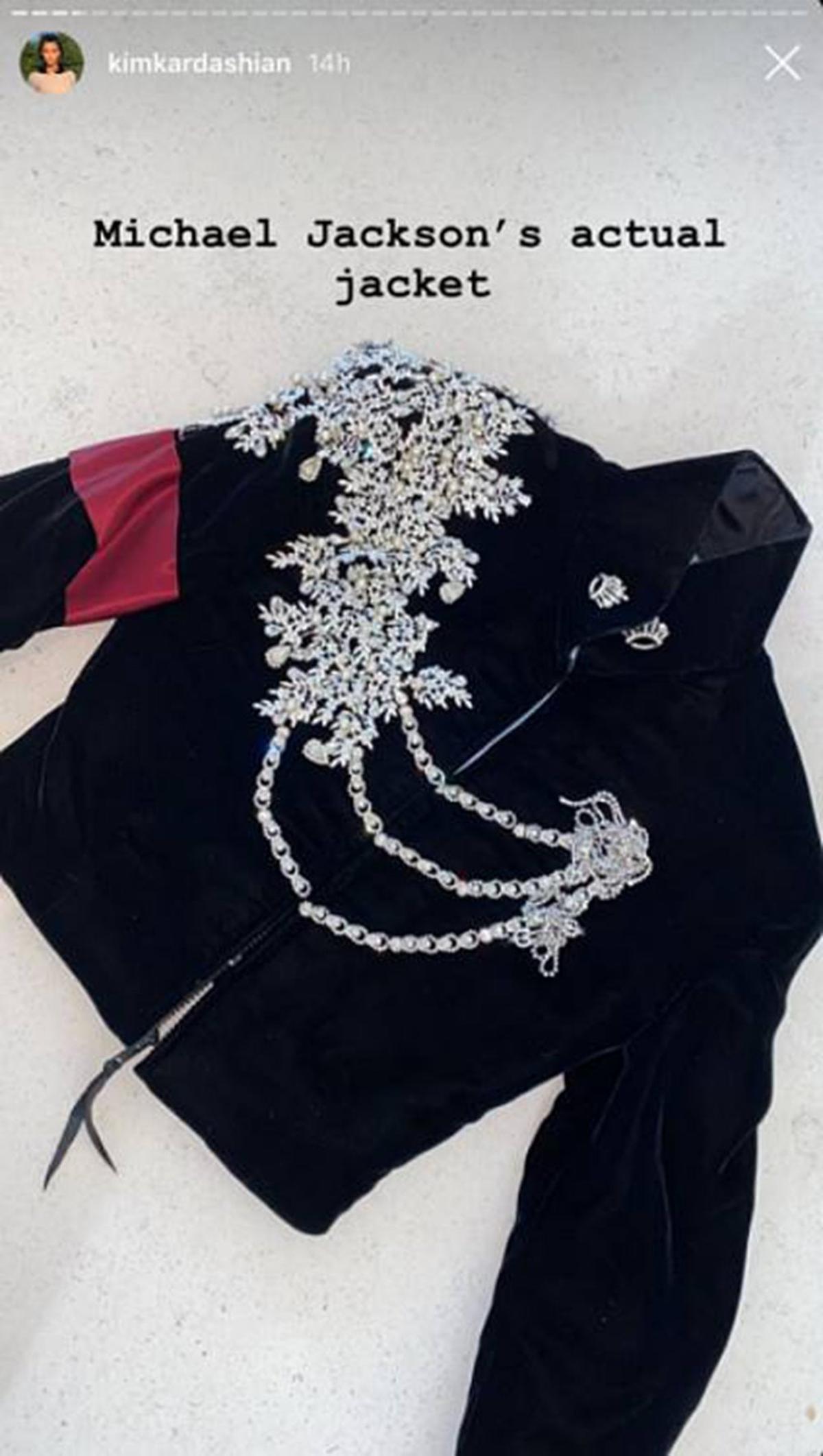 chaqueta de Michael Jackson para North West