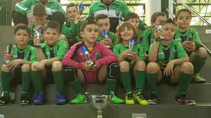 El UD Pinilla Duero se alza campeón prebenjamín