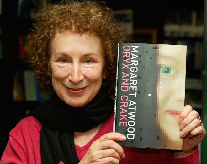 Margaret Atwood con su novela 'Oryx and Crake'