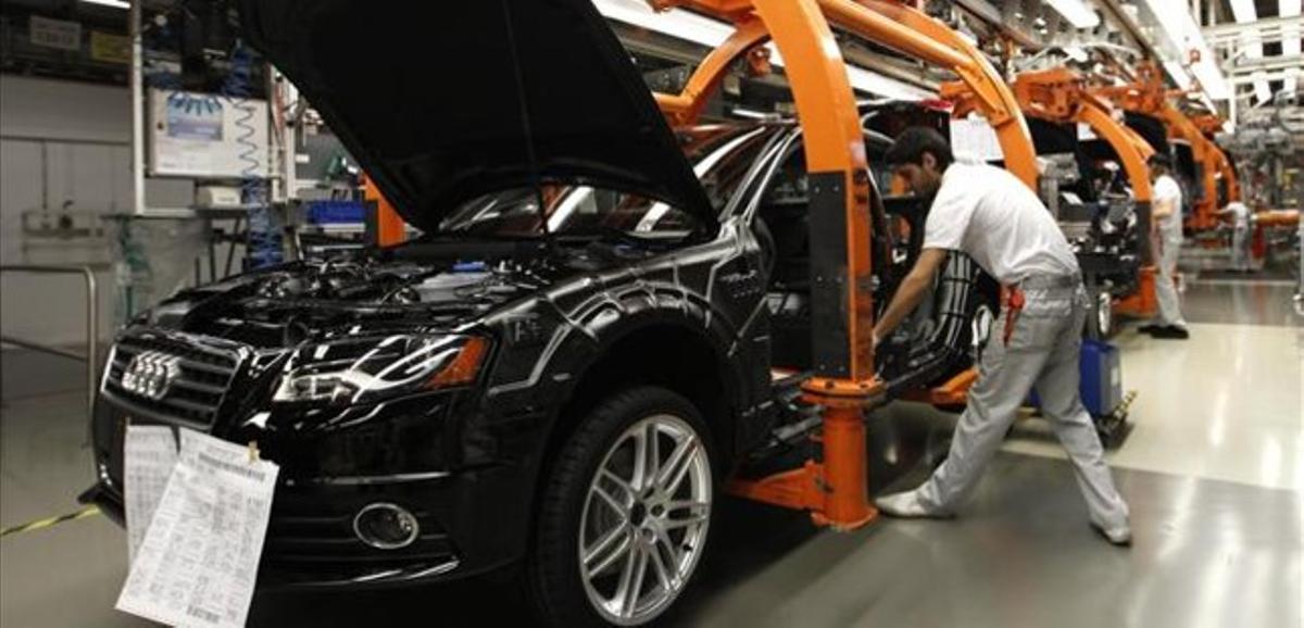 Fàbrica d’Audi a Ingolstadt (Alemanya). Fàbrica d’Audi a Ingolstadt (Alemanya).