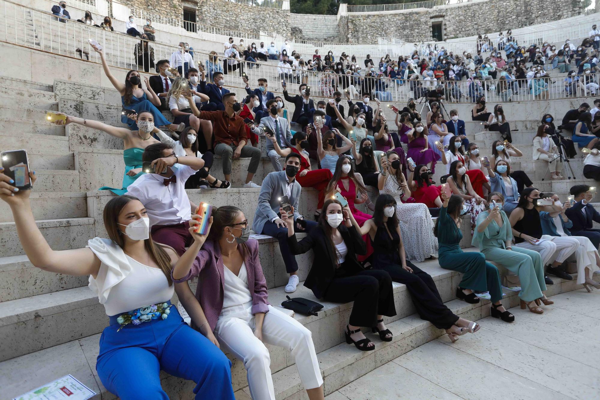 Graduación del IES Clot del Moro en el Teatro Romano de Sagunt.