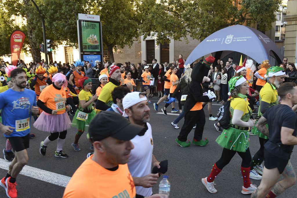 La San Silvestre 2025 en Murcia, en fotografías