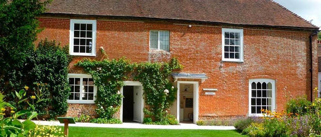 La casa-museo de Jane Austen en Chawton.