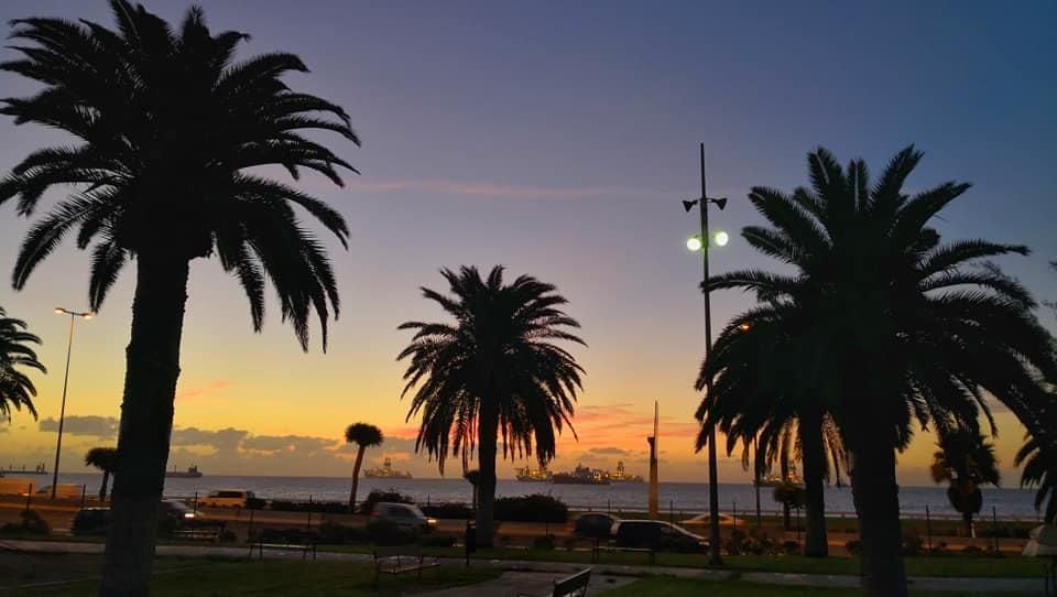 Amanecer en Las Palmas de Gran Canaria (19/19/18)