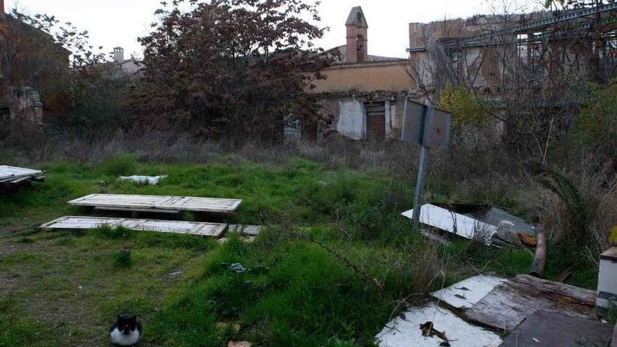 Solar abandonado en el Casco Histórico.