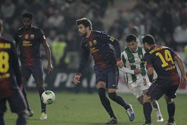 Las imágenes del Córdoba 0-2 Barça