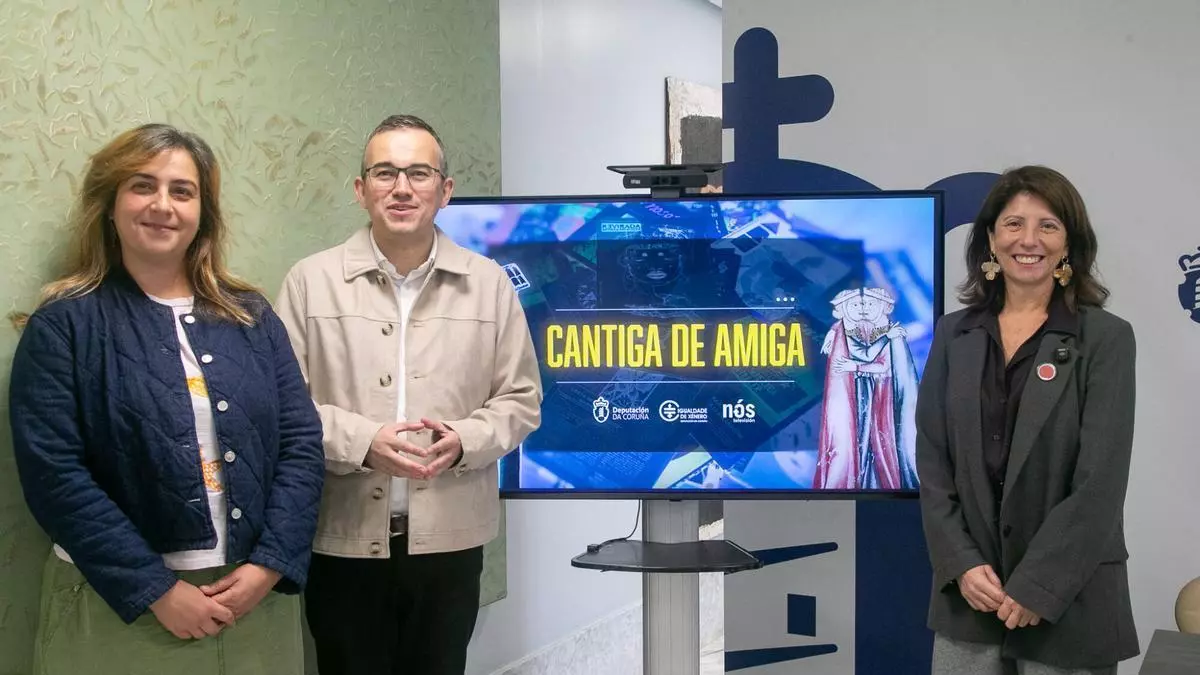 Presentado en A Coruña el documental 'Cantiga de amiga' sobre la homosexualidad femenina en la Edad Media