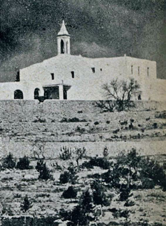 Esglèsia de Sant Rafel a final de la dècada dels anys 20/principi anys 30 del segle XX.