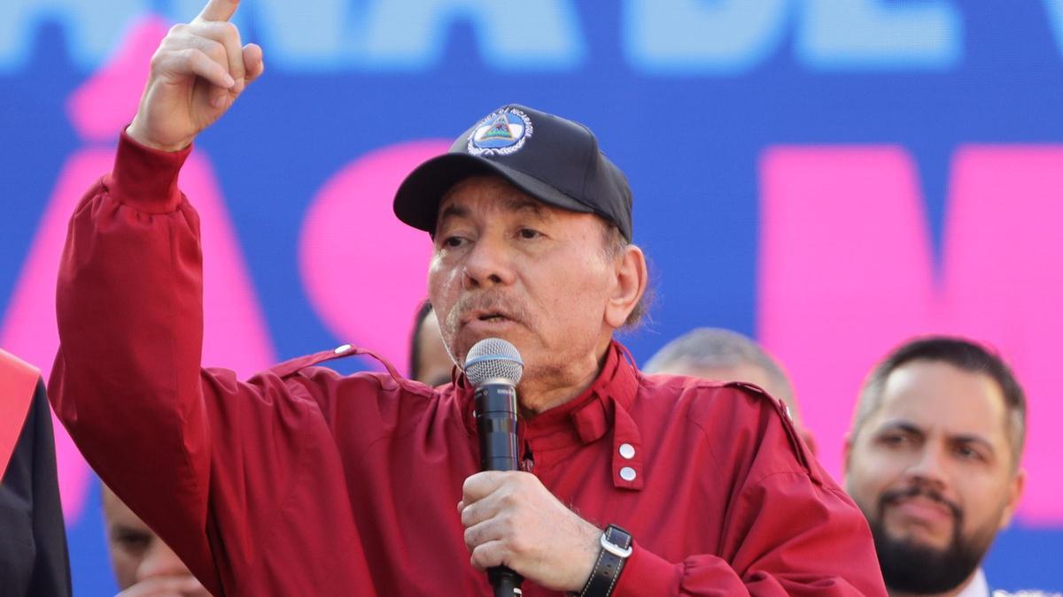 El presidente de Nicaragua, Daniel Ortega.