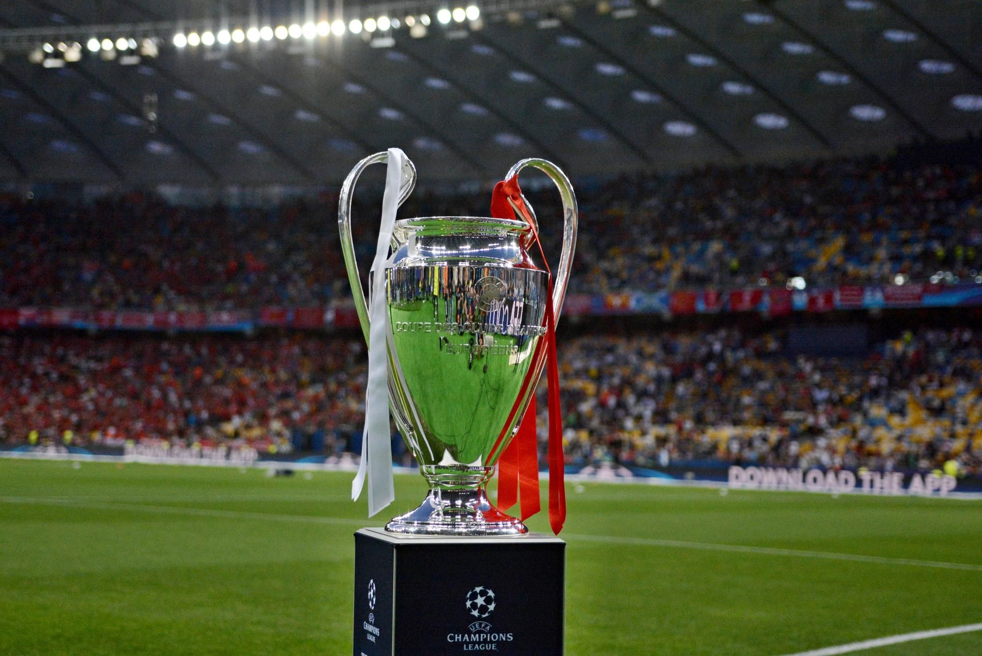 Trofeo de la Champions League.