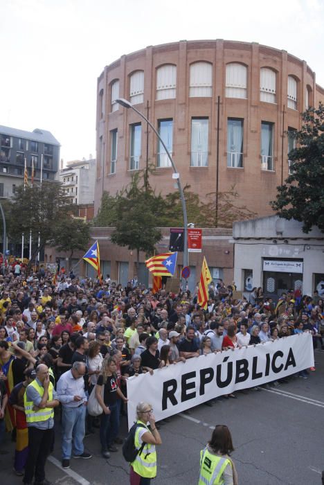 Manifestació a Girona.