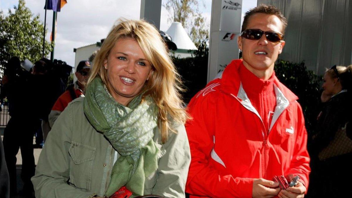 Corinna y Schumacher en una foto de 2006