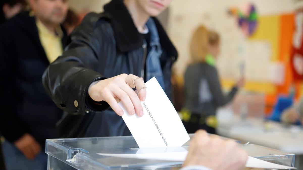 La participación sube con respecto a las anteriores elecciones al Gobierno de Aragón